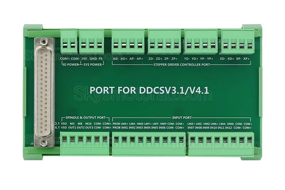 3 Axis / 4 Axis CNC Motion Controller DDCS V4.1 Standalone Offline Controller USB CNC Controller Interface
